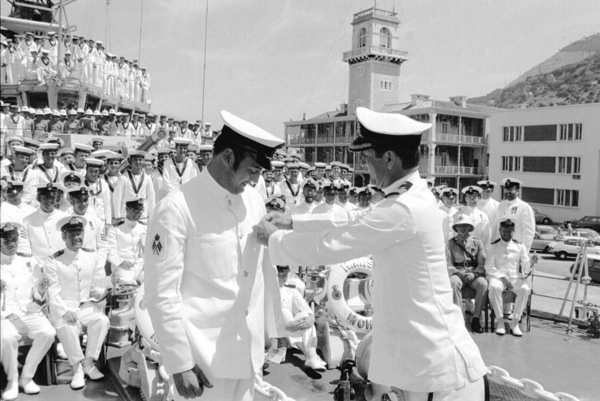 A Moment of Pride: Honouring Naval Excellence in the Heart of Gibraltar